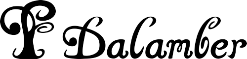 Dalamber logo black